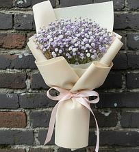 Букет цветов из:  Гипсофила в Георгиевской