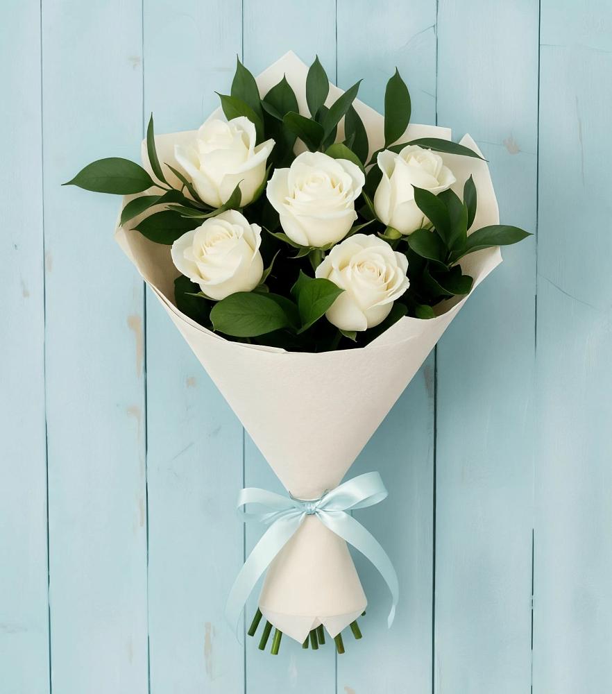 Букет цветов из: Розы в Георгиевской