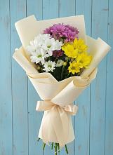 Букет цветов из:  Хризантемы в Георгиевской