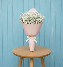 Букет цветов из:  Гипсофила в Георгиевской