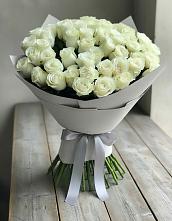 Букет 35 Белых роз в Георгиевской