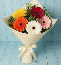 Букет цветов из:  Герберы в Георгиевской
