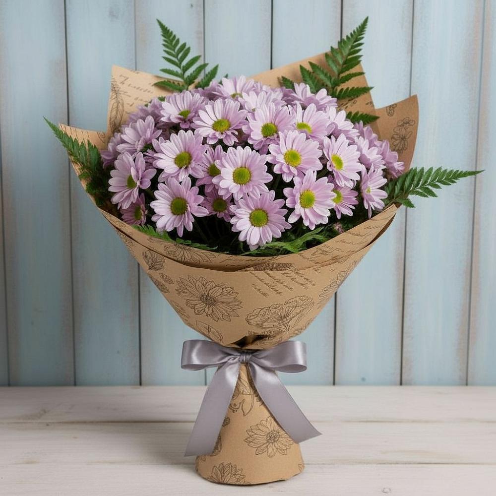 Букет цветов из: Хризантемы в Георгиевской
