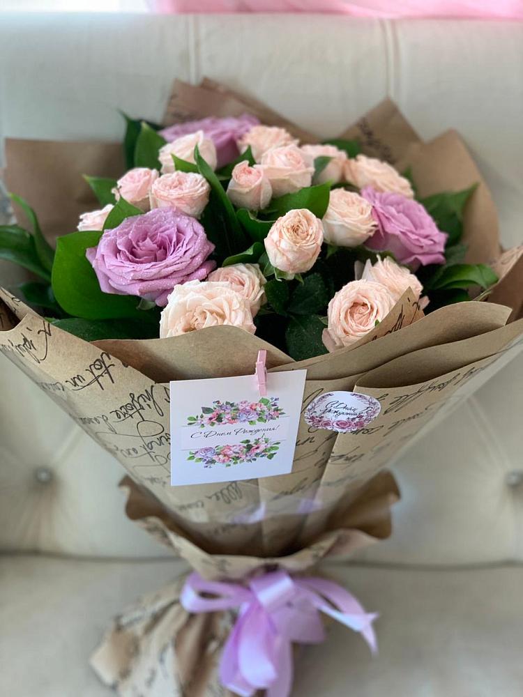 Букет цветов из: Розы в Георгиевской