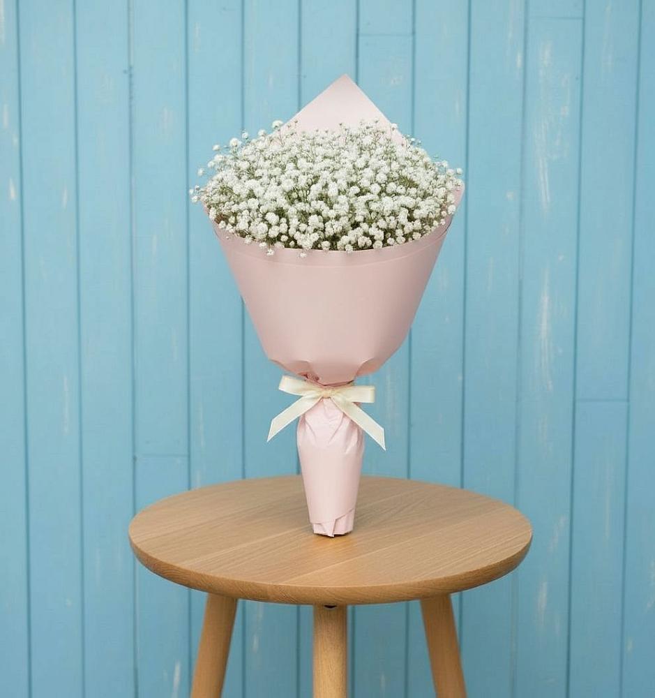 Букет цветов из: Гипсофила в Георгиевской