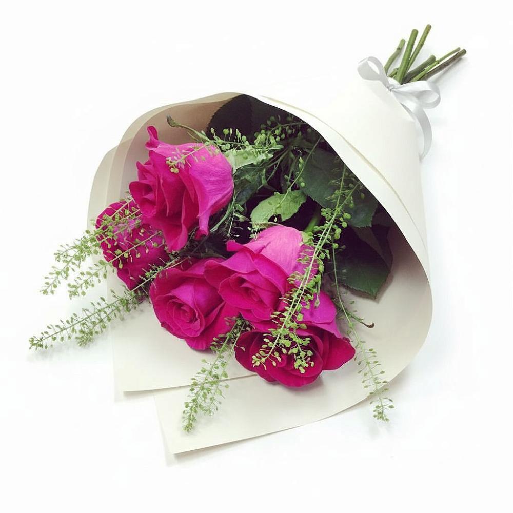 Букет цветов из: Розы в Георгиевской