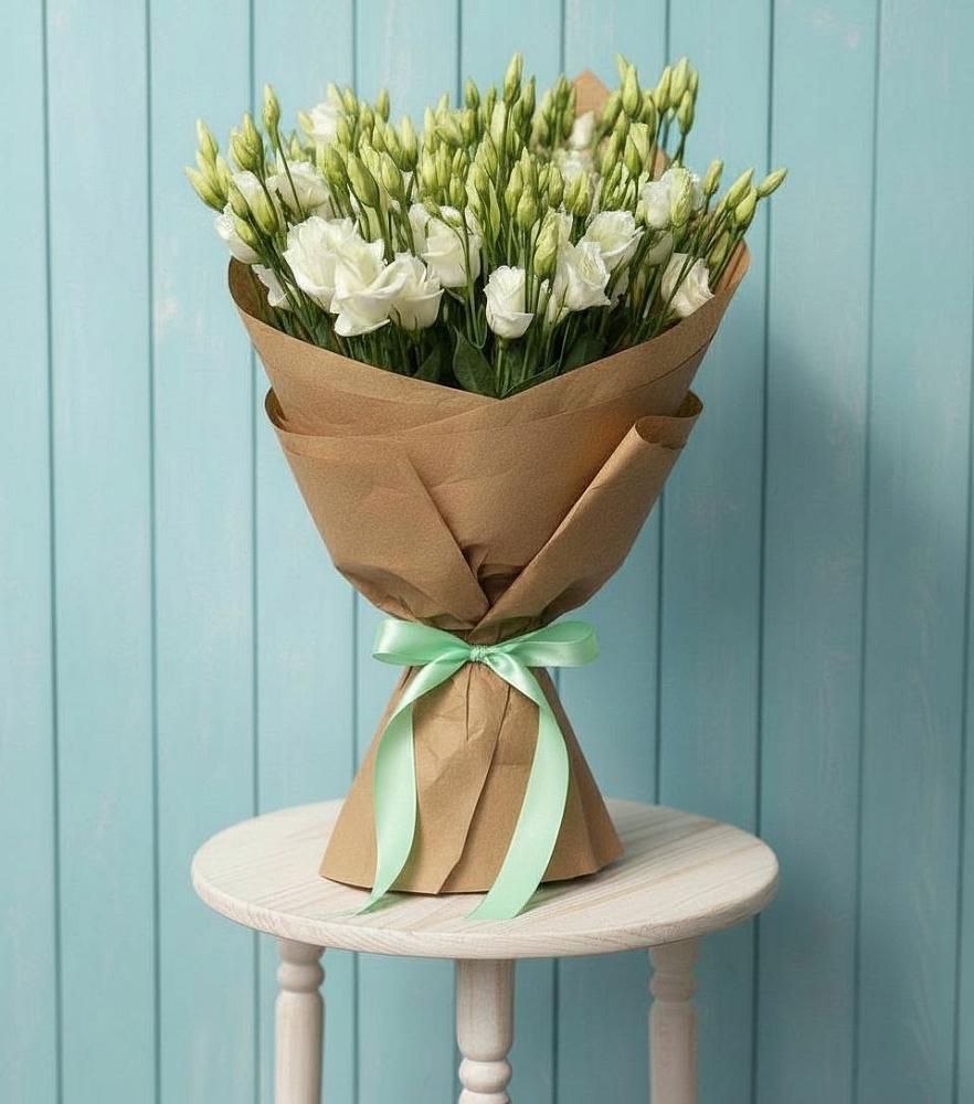 Букет цветов из: Лизиантусы в Георгиевской