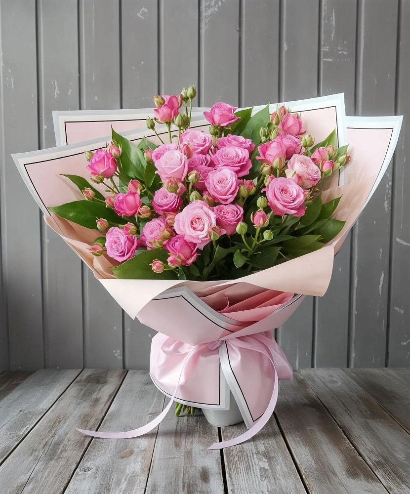 Букет Розовый кустик в Георгиевской