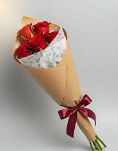 Букет цветов из:  Розы в Георгиевской
