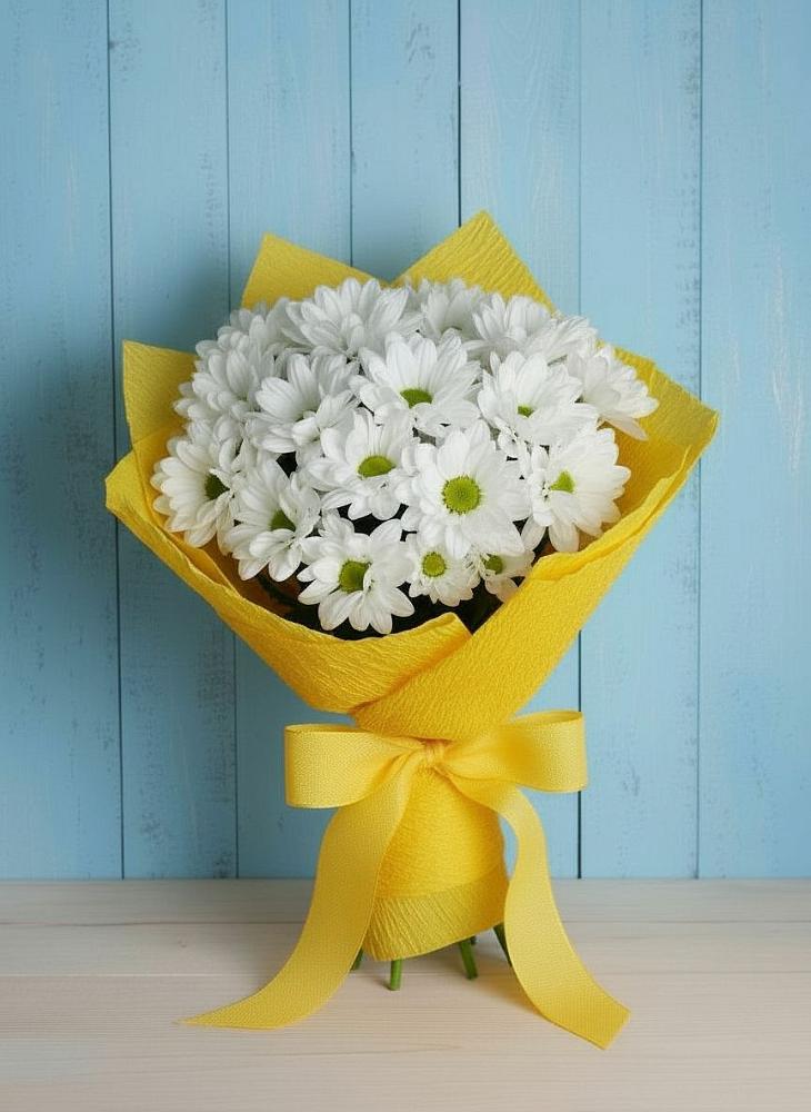 Букет цветов из: Хризантемы в Георгиевской