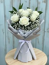 Букет цветов из:  Розы в Георгиевской
