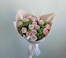 Букет цветов из:  Розы и Хризантемы в Георгиевской
