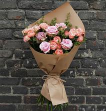 Букет цветов из:  Розы в Георгиевской
