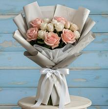 Букет цветов из:  Розы в Георгиевской