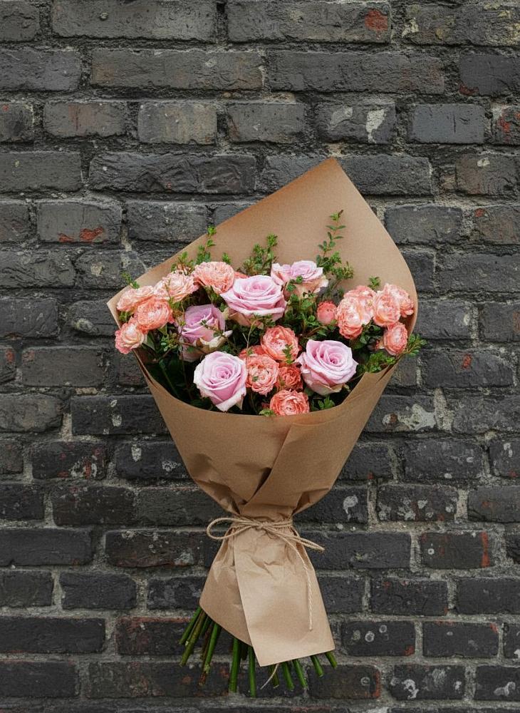 Букет цветов из: Розы в Георгиевской