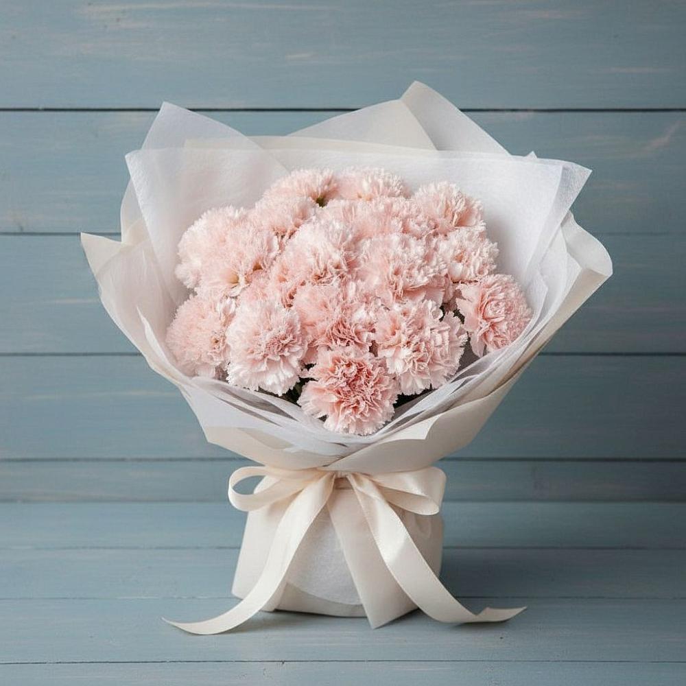 Букет цветов из: Гвоздики в Георгиевской