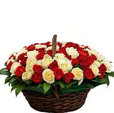 Премиум букет из: Розы #REPLACE_PRED# Георгиевской