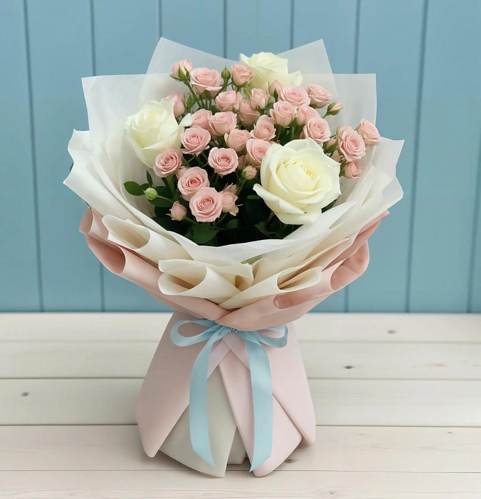 Букет цветов из: Розы в Георгиевской