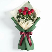 Букет цветов из:  Розы в Георгиевской