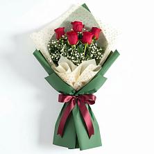 Букет цветов из:  Розы в Георгиевской