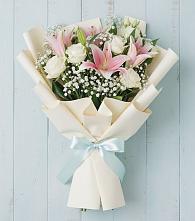 Букет цветов из:  Лилии в Георгиевской